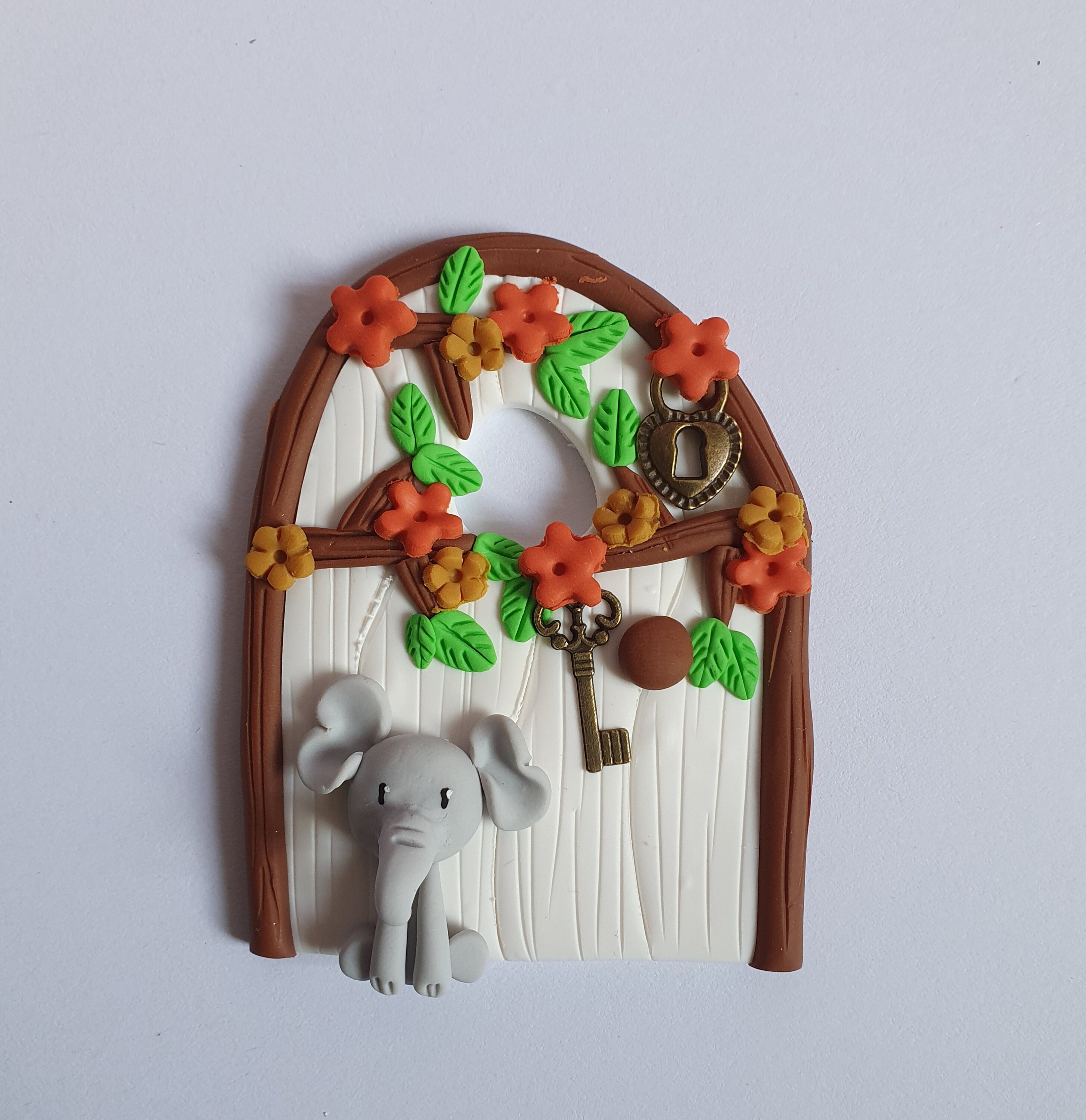 Porte Pour La Petite Souris/ Fée Des Dents | Porte Blanche 2, Éléphant