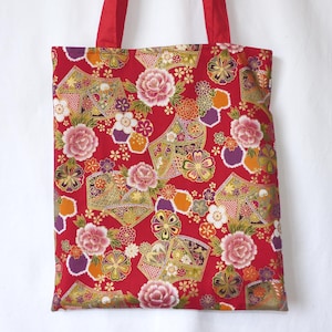 Japanese fabric bag, fabric tote bag imported from Japan