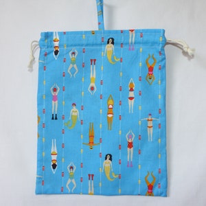 Wet swimsuit pouch, pool bag Les nageuses