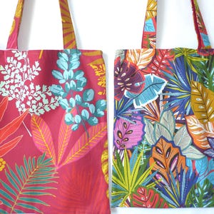 Colorful tote bag, multicolored bag