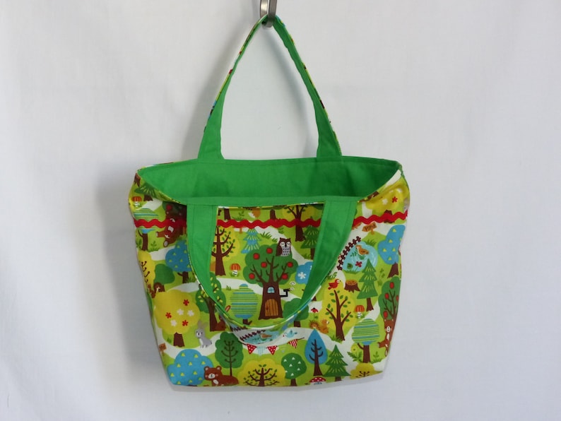 Children/'s tote bag animals of the forest