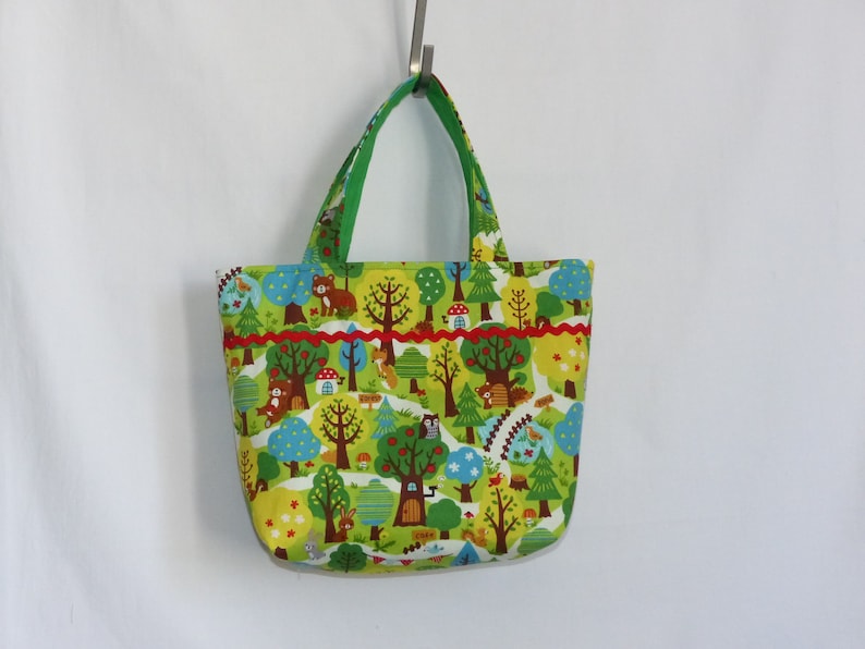 Children/'s tote bag animals of the forest