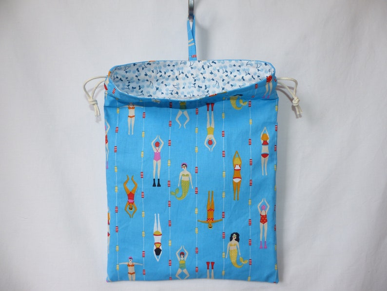 Wet swimsuit pouch, pool bag image 8
