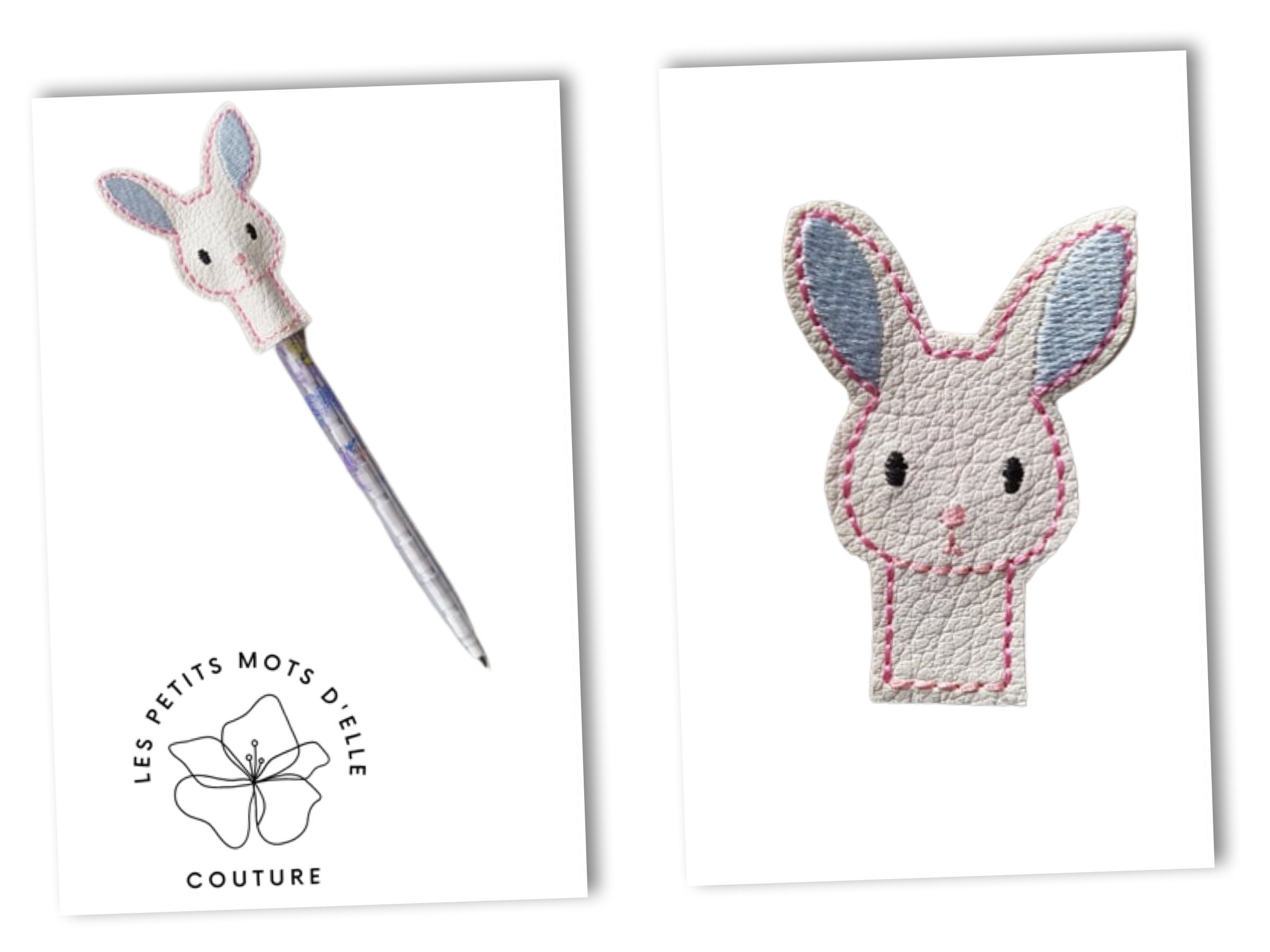 Déco Embout de Crayon/stylo Petit Lapin Pâques