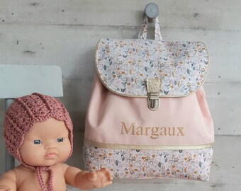 backpack, children's backpack, nursery backpack, children's bag, customizable, birthday, girl's gift, boy's gift