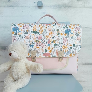 cartable/cartable maternelle/cartable enfant/cartable tissu/personnalisable/cadeau anniversaire/cartable fille/cartable garçon Sans prénom