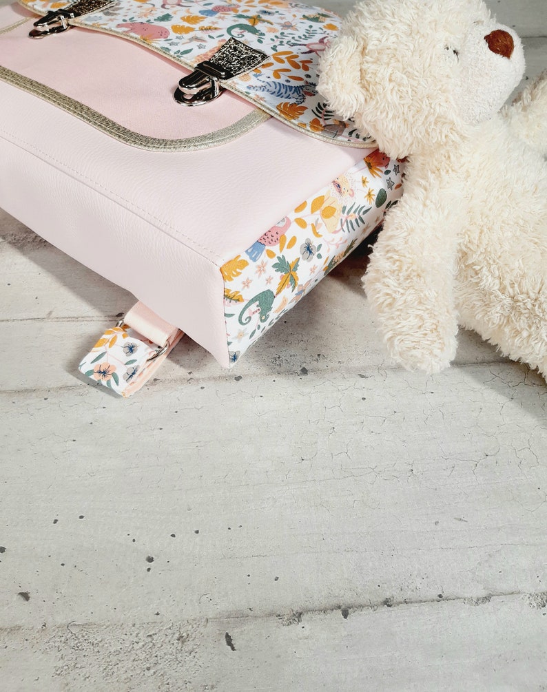 cartable/cartable maternelle/cartable enfant/cartable tissu/personnalisable/cadeau anniversaire/cartable fille/cartable garçon Bild 6