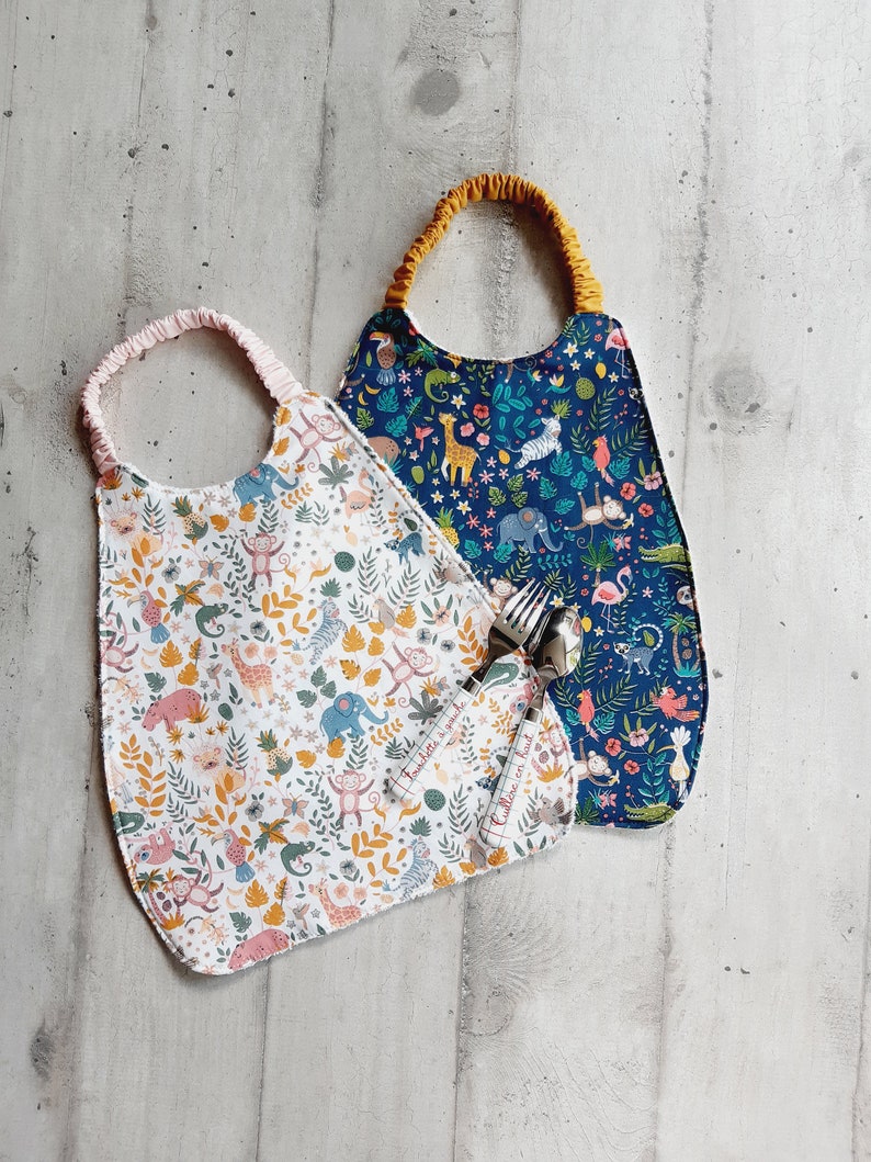 cartable/cartable maternelle/cartable enfant/cartable tissu/personnalisable/cadeau anniversaire/cartable fille/cartable garçon Bild 10