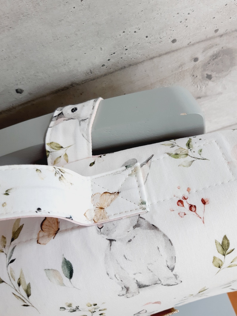 cartable/cartable maternelle/cartable enfant/cartable tissu/personnalisable/cadeau anniversaire/cartable fille immagine 9