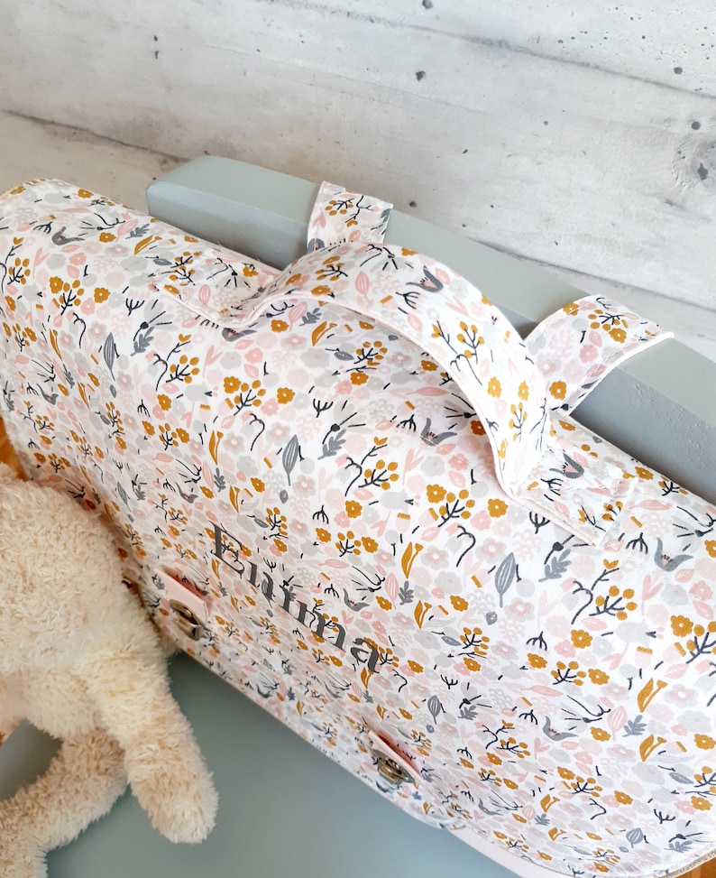 cartable/cartable maternelle/cartable enfant/cartable tissu/personnalisable/cadeau anniversaire/cartable fille/cartable garçon image 5