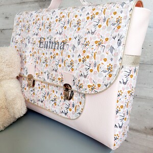 cartable/cartable maternelle/cartable enfant/cartable tissu/personnalisable/cadeau anniversaire/cartable fille/cartable garçon image 6