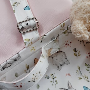 cartable/cartable maternelle/cartable enfant/cartable tissu/personnalisable/cadeau anniversaire/cartable fille immagine 6