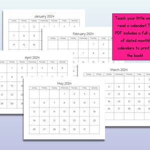 Printable Circle Time Activity for Preschool and Kindergarten, Early ...