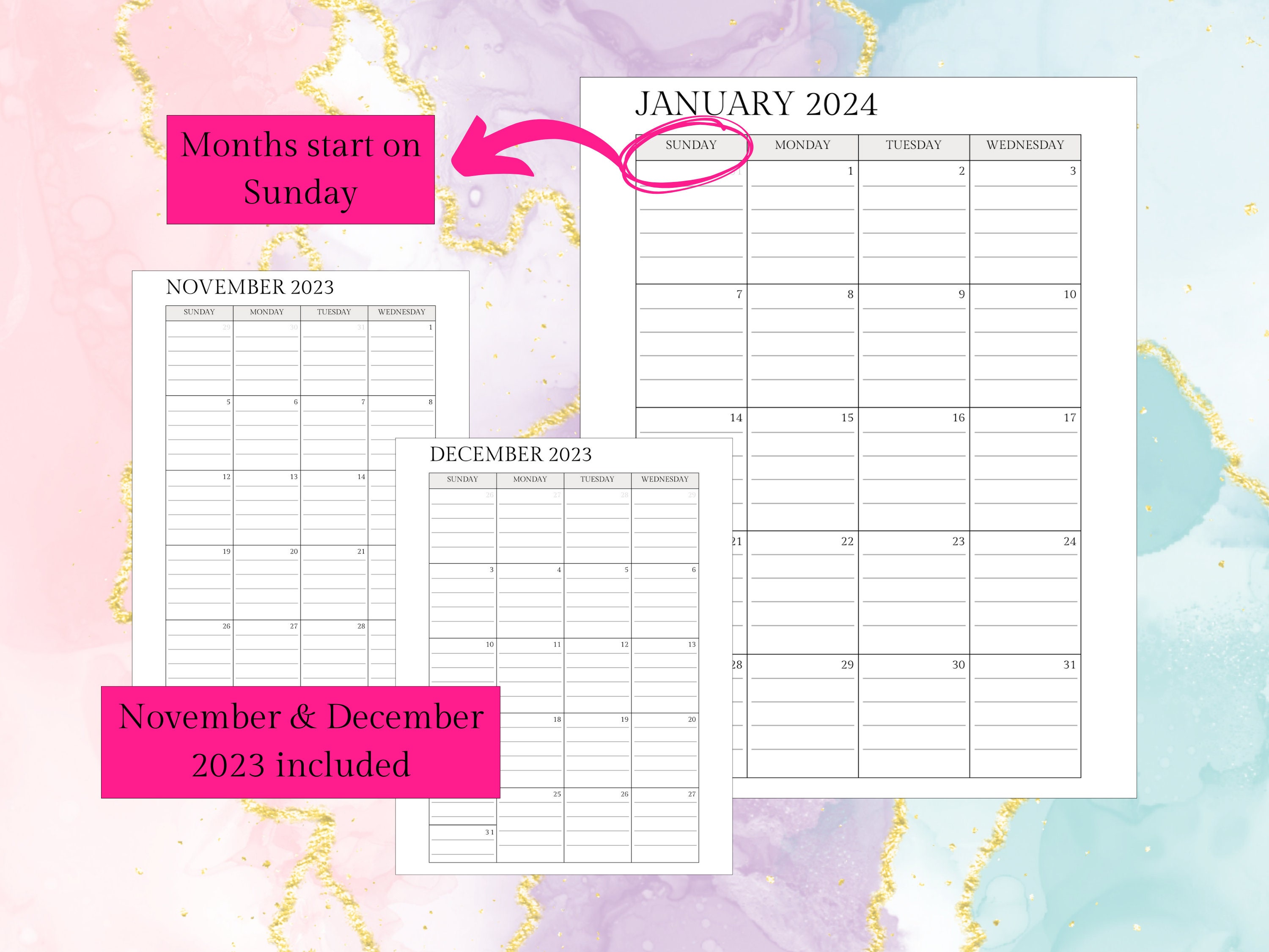 Monthly Organizer