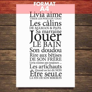 Affiche personnalisation COMPLÈTE j'aime/j'aime pas image 7