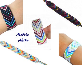 Bracelet brésilien - Modèle Akiko