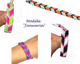 Bracelet brésilien - Modèle "Januaria"