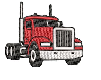 Truck Embroidery Design