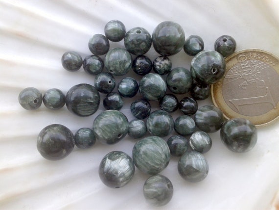 seraphinite beads