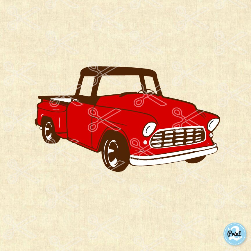 Old Truck SVG PNG DXF Eps Cutting Files vintage truck svg  Etsy