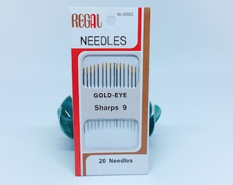 Long sewing needle - Sizes 3/9 x 20 or Sizes 1/5 x 12 to make all your textile works