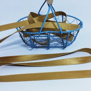 Faux leather bias, leather look bias tape, several colors available, by the meter