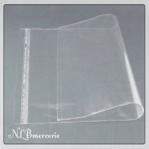 Sachets plastique transparent adhésifs vendu par Lot de 50 image 10