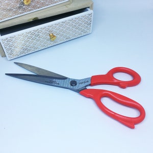 Sewing scissors, cut scissors, cutting scissors, 25 cm multi-purpose scissors, different colors