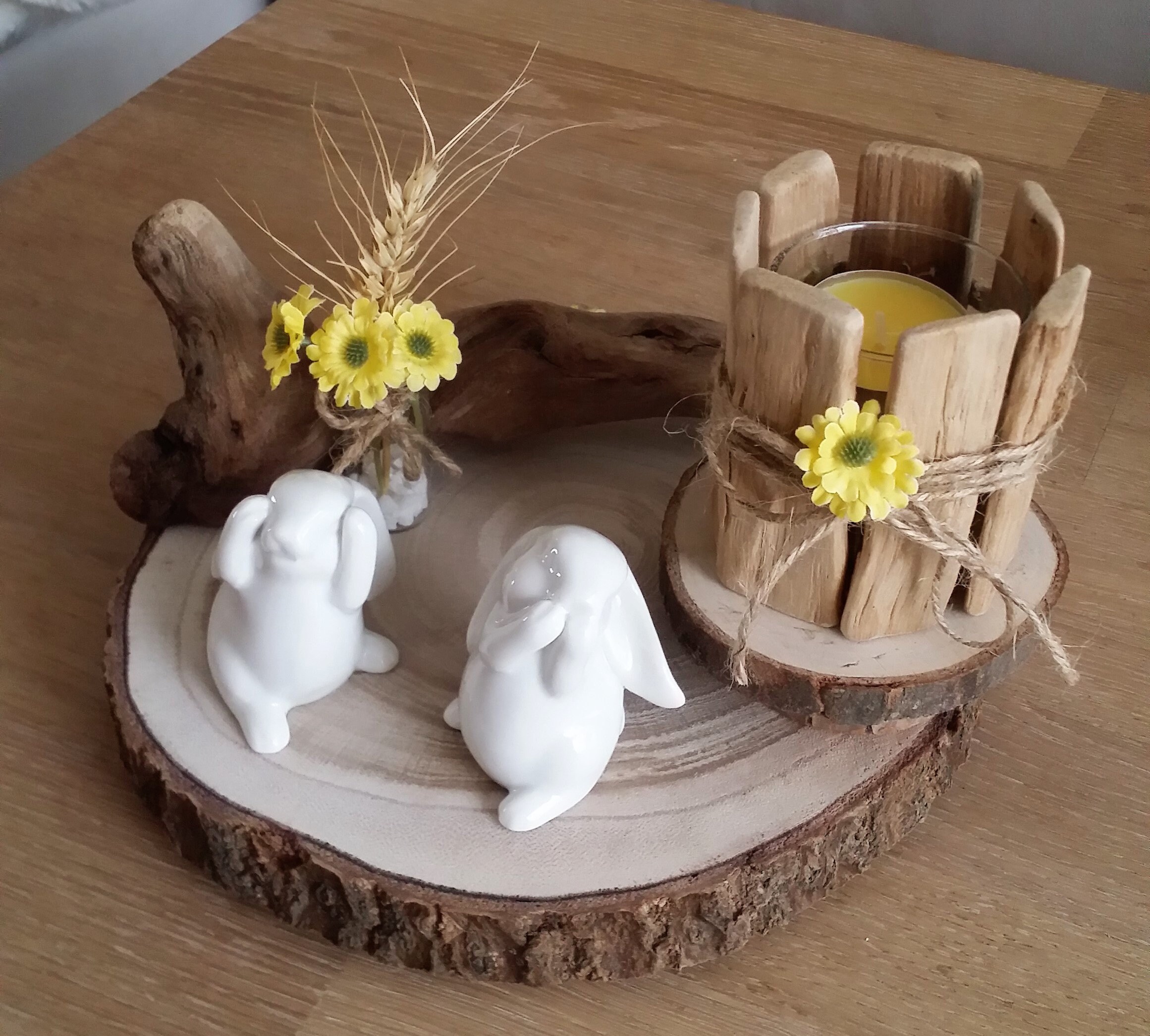 Bougeoir Bois Flotté