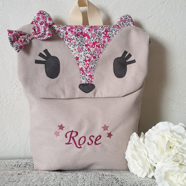 Sac à dos enfant Liberty Wiltshire - Personnalisable avec le prénom de votre petit bout