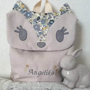 Sac à dos enfant Liberty Betsy - Personnalisable avec le prénom de votre petit bout