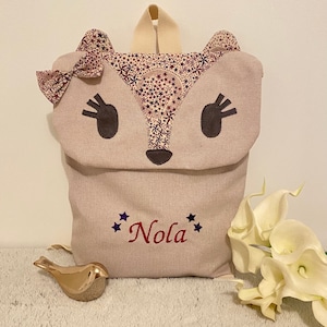 Sac à dos enfant Liberty Adelajda - Personnalisable avec le prénom de votre petit bout