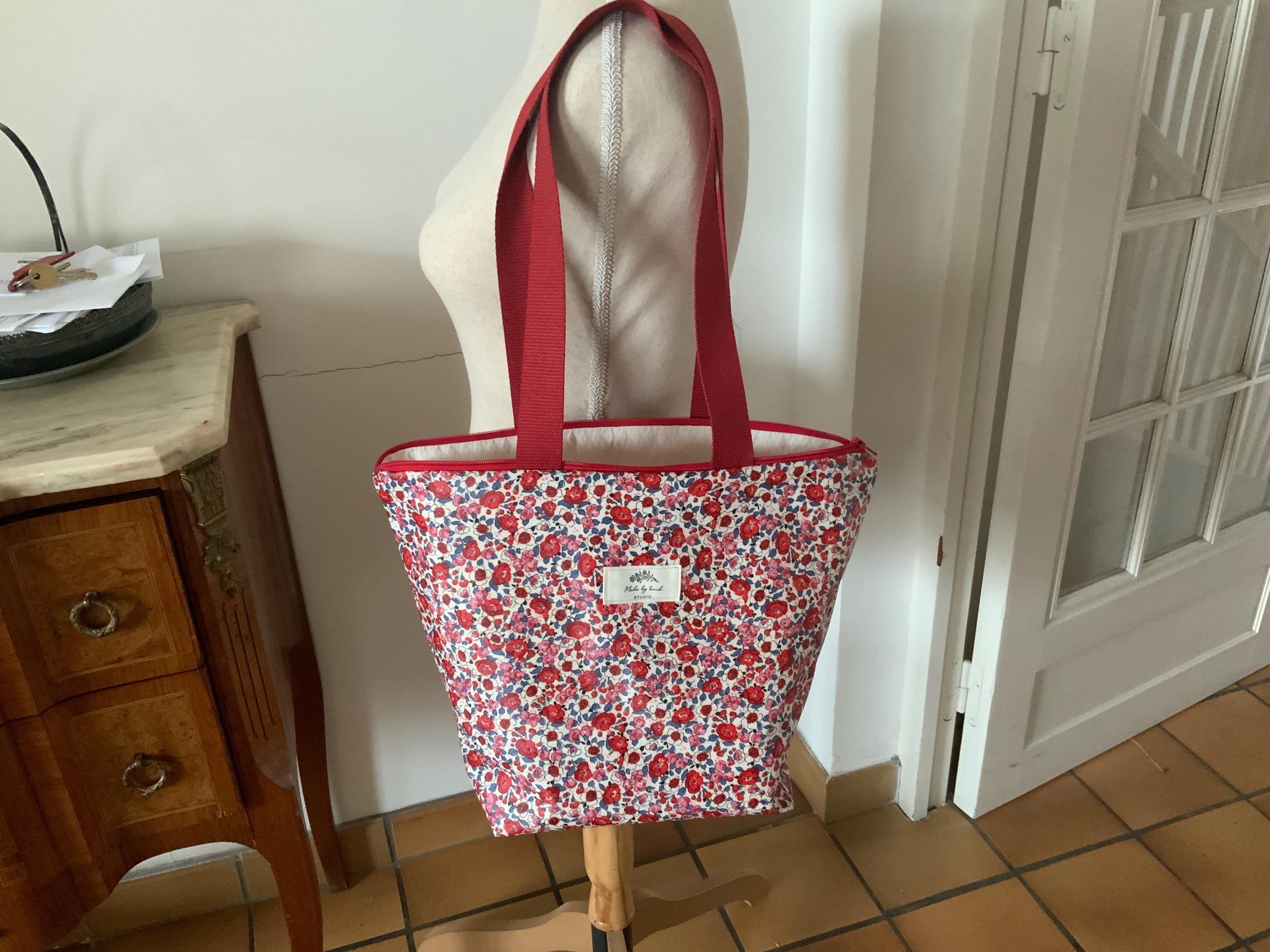 トートバッグ ANTIBES MEDIUM SHOPPING BAG 丈夫な布地のイージーキャンバストートバッグ / エコバッグ