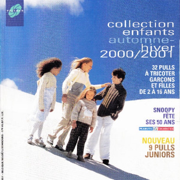 catalogue phildar n 335 child winter 2000