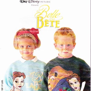 Phildar digital file &quot;Beauty and the Beast&quot;