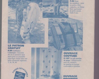 brassière et pantalon été 1997 modes et travaux