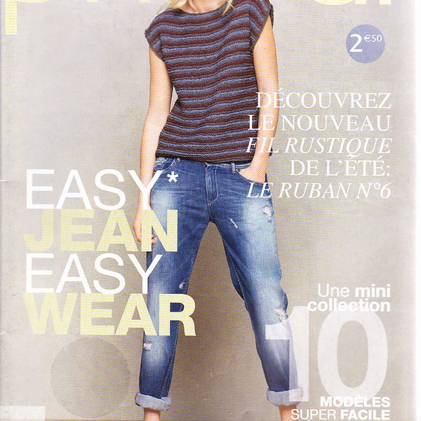 catalogue phildar easy jean et ruban  ete 2010