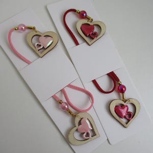 Bookmark string,Heartshape,Book lover,Accessories,Book club,Gift for her,Friends,Teacher,Handmade,Reader,Daughter,Christmas,Suede