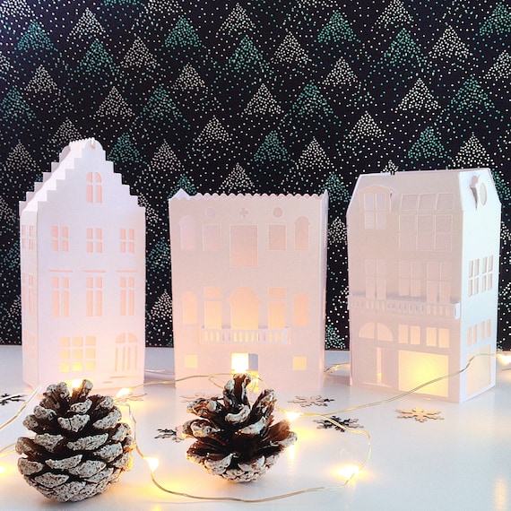 3 photophores maison