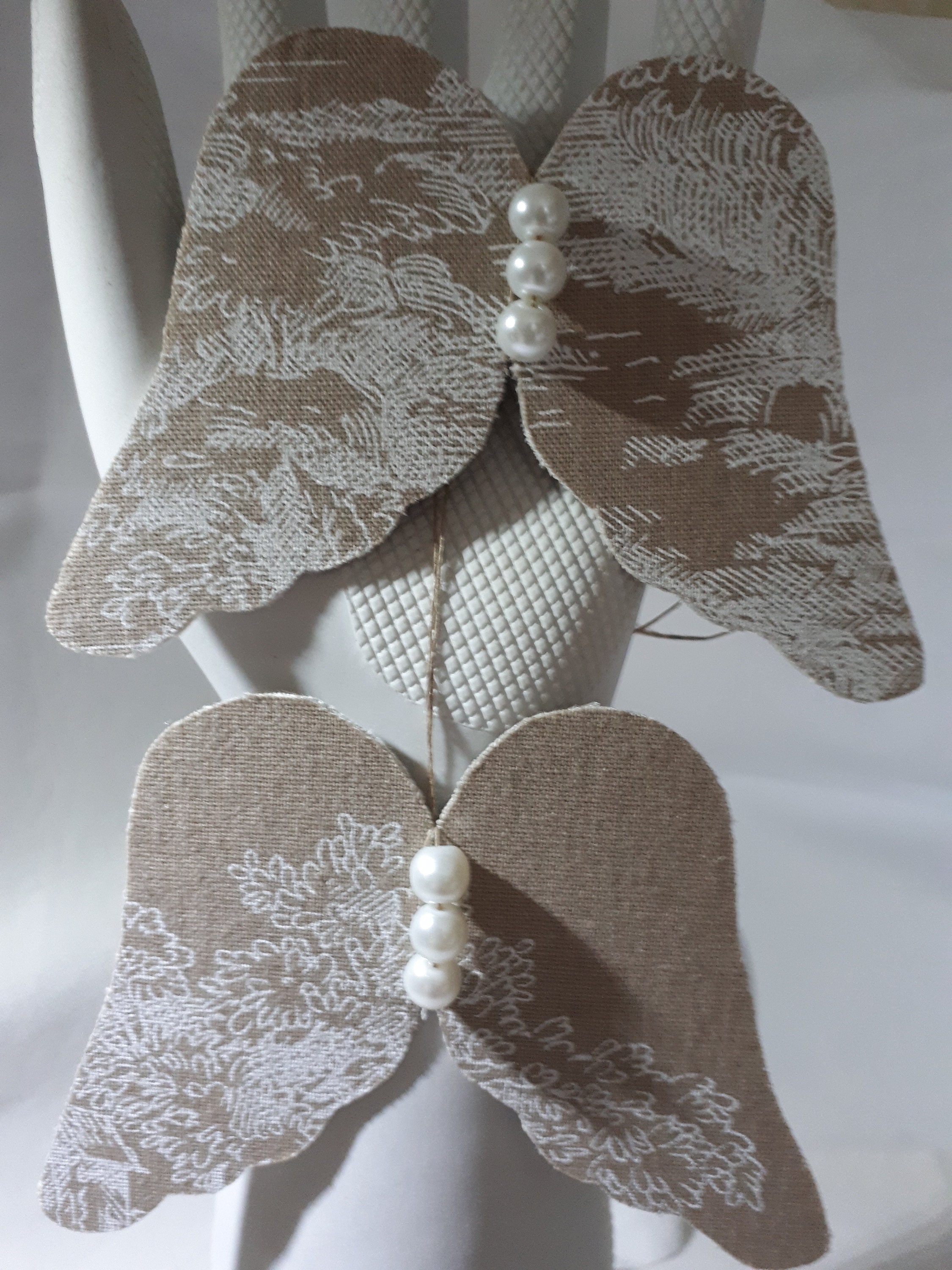 Paire d'ailes d'ange en Lin