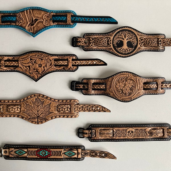 Embossed Bracelet Etsy