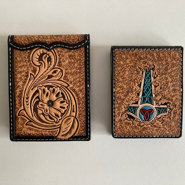 Leather Notepad - Etsy