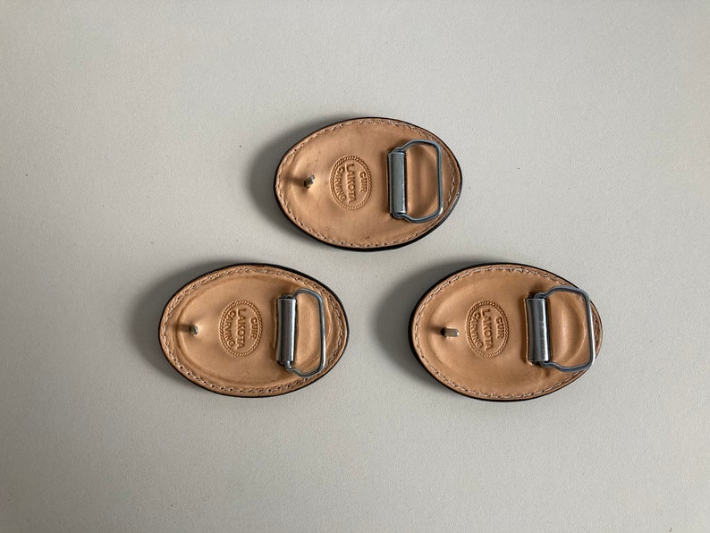 Leather Buckle for 3cm Belt Handcrafted Design Various Etsy