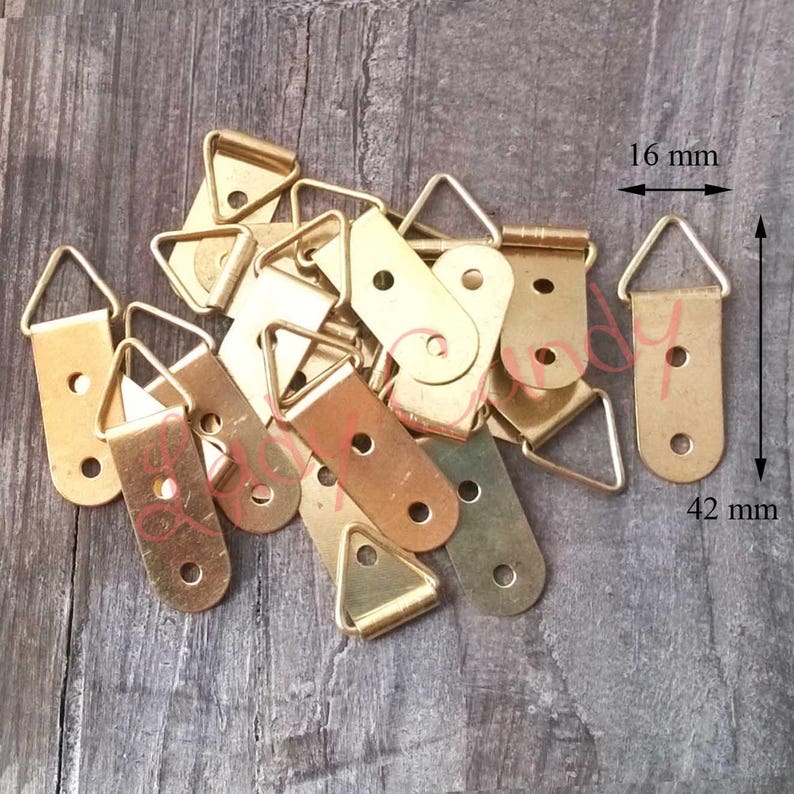 10 Clasps Hook Fastening For Frame Mirror Paint 12001 Image 0