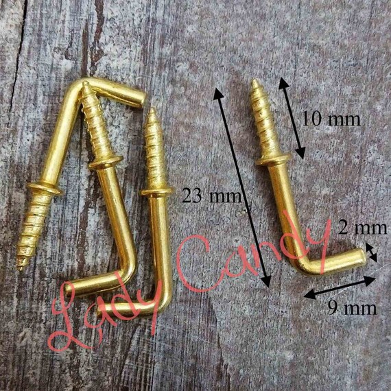 Lot 10 Hinges Screw Fixing Clip Mirror Frame Frame Etsy