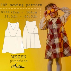 A line pinafore dress deals