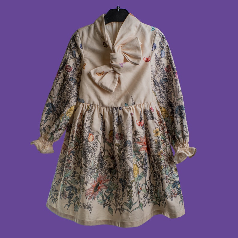 Tianyi Dress PDF Sewing Pattern Girl Dress Pattern Twill - Etsy