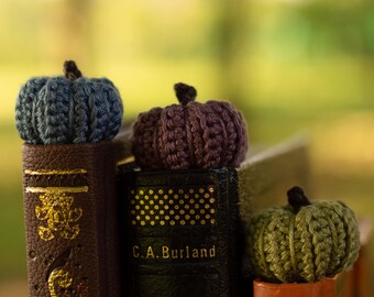 Crochet Bookmarks • Pumpkin