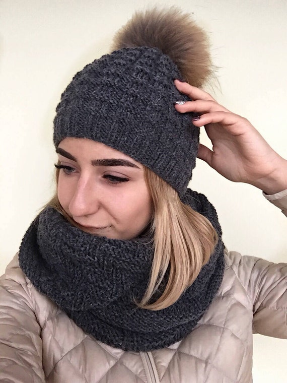 matching hat and scarf
