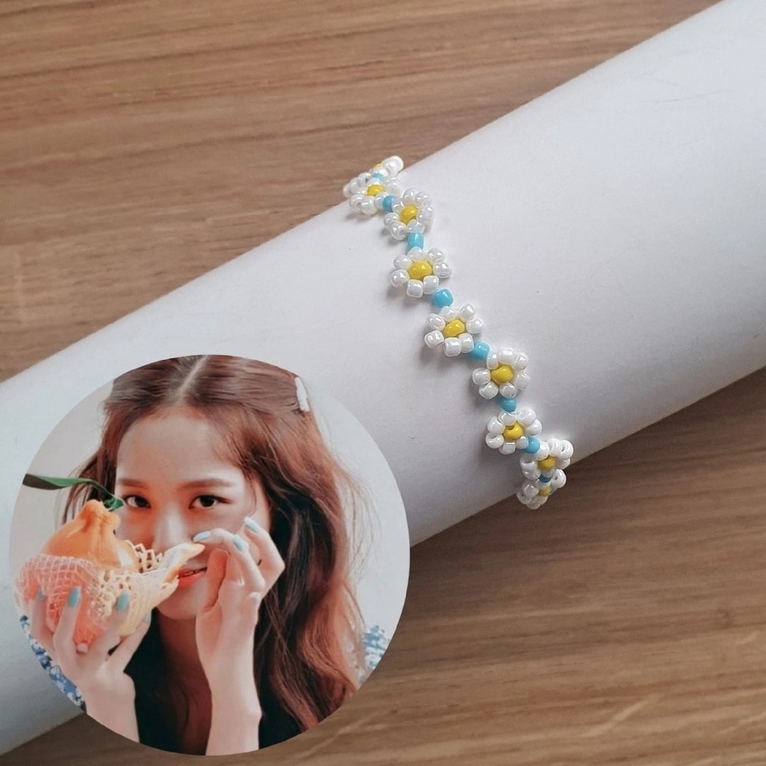 New Korean Fashion Colorful Seed Beads Bracelets For Women Girl 2021 Trend  Flowers Beaded Bracelets Elastic Multi Layer Jewelry - AliExpress
